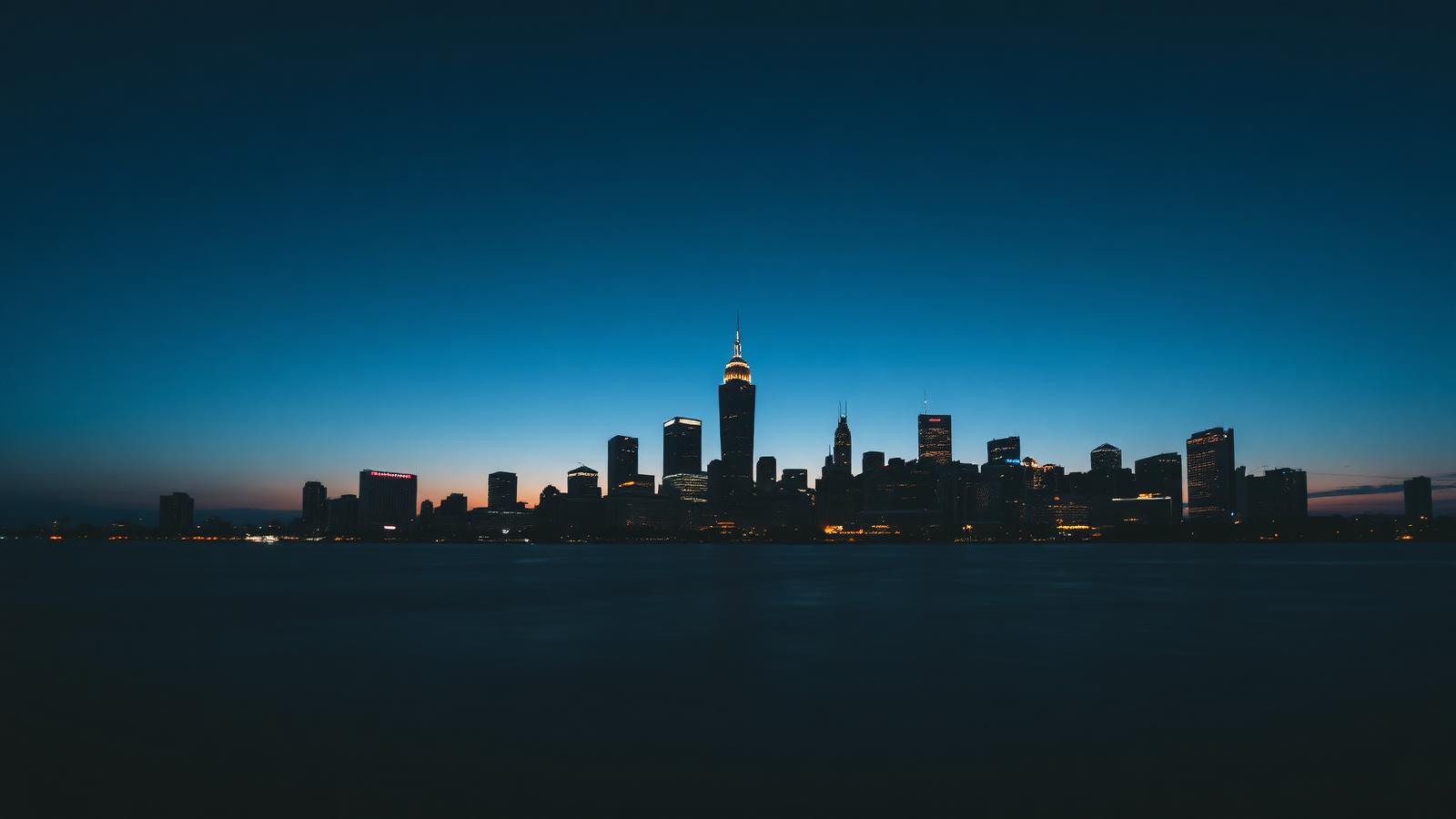 Tampa, Florida skyline at dusk